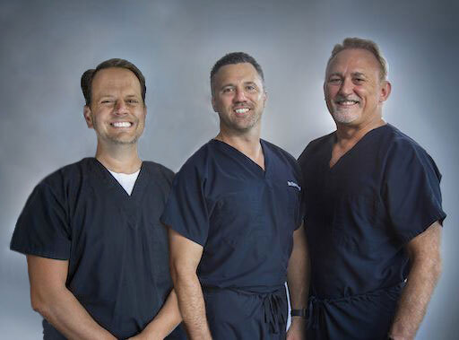 Dr.Leonard, Dr.Arnold and Dr.Kail at Premier Dental